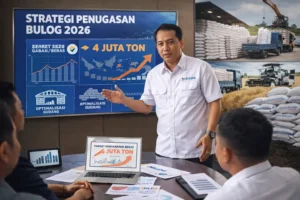 Read more about the article Bulog Siapkan Strategi Penugasan Lebih Besar 2026, Target Serap 4 Juta Ton Beras