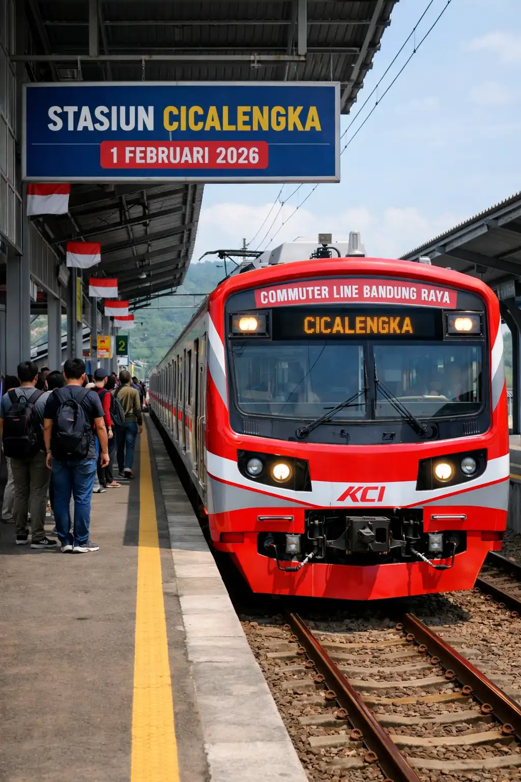 Read more about the article Commuter Line Bandung Raya Diperpanjang ke Cicalengka Mulai 1 Februari 2026