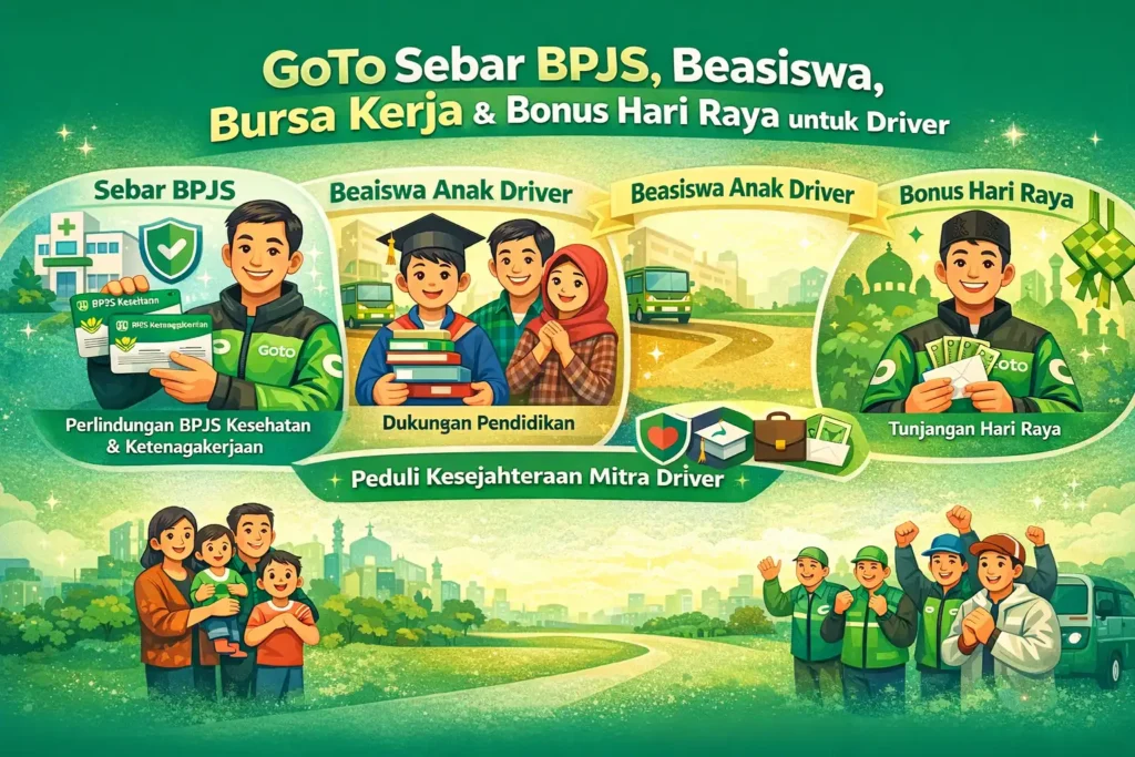 GoTo Perluas Program Kesejahteraan untuk Driver