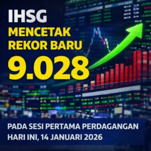 Read more about the article IHSG Mencetak Rekor Baru di 9.028 pada Sesi Pertama Perdagangan Hari Pada Ini, 14 Januari 2026
