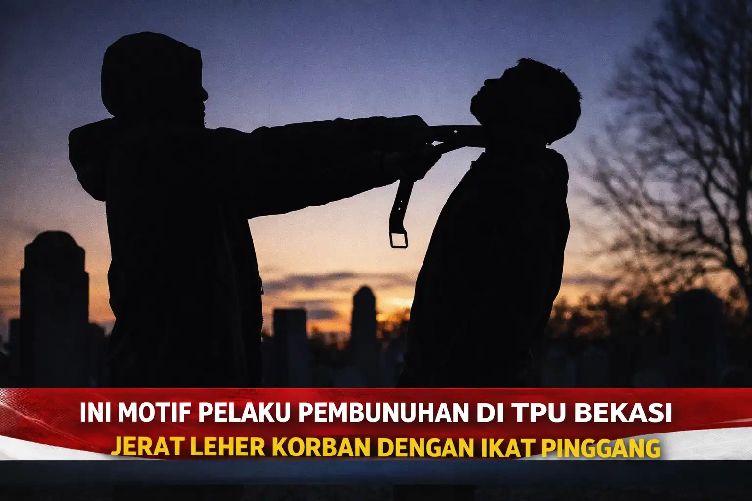 Read more about the article Ini Motif Pelaku Pembunuhan di TPU Bekasi Jerat Leher Korban dengan Ikat Pinggang