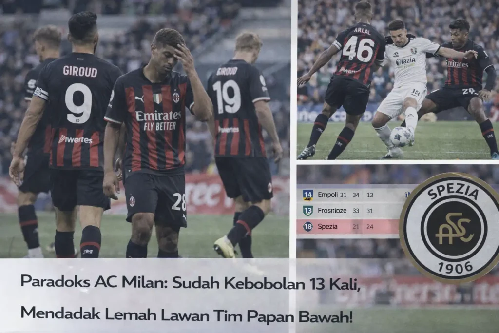 Paradoks AC Milan: Sudah Kebobolan 13 Kali, Mendadak Lemah Lawan Tim Papan Bawah!