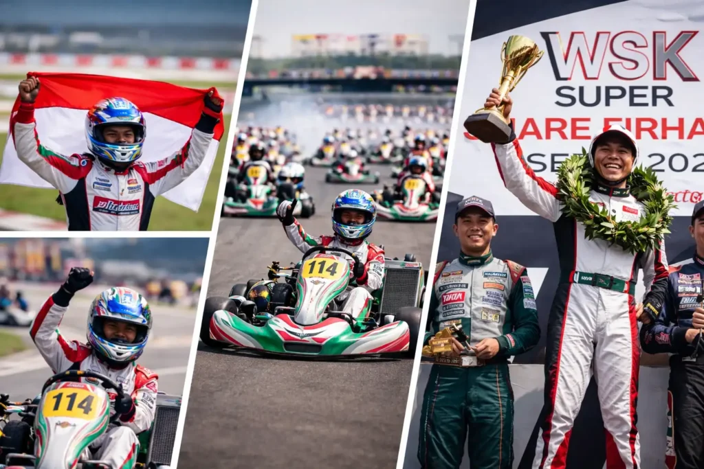 Pembalap Indonesia Qarrar Firhand Menang