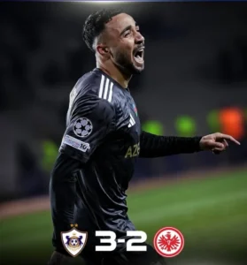 Read more about the article FK Qarabag Tampil Heroik, Taklukkan Eintracht Frankfurt 3-2
