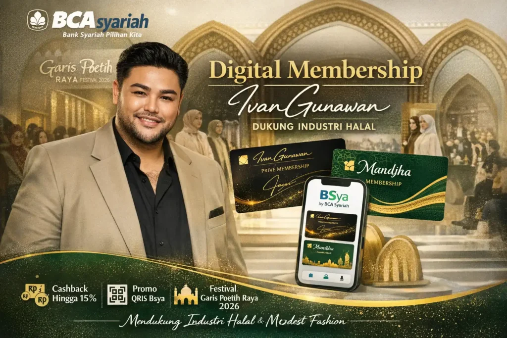 BCA Syariah Rilis Digital Membership Ivan Gunawan, Dukung Industri Halal