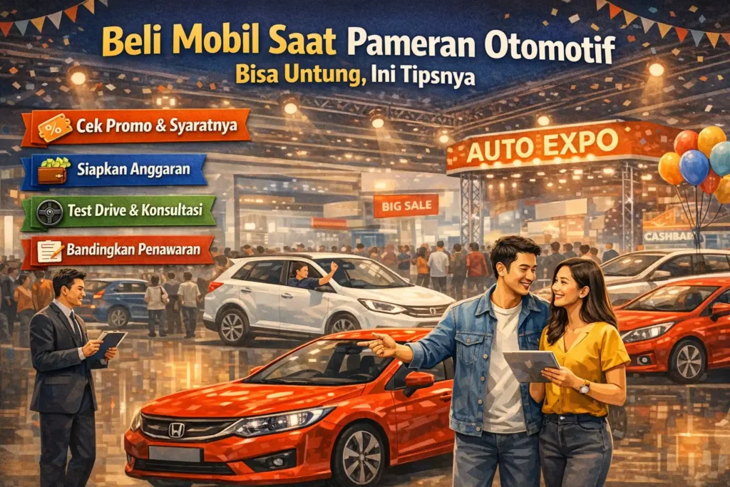 Beli Mobil Saat Pameran Otomotif Bisa Untung, Ini Tipsnya